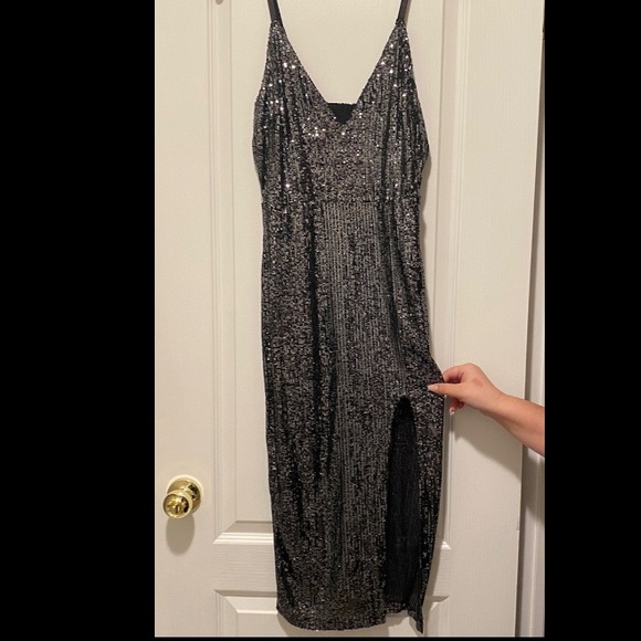 Midi Sequence Dress - Picture 2 of 2